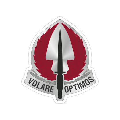 Special Operations Aviation Command 2 (U.S. Army) Transparent STICKER Die-Cut Vinyl Decal 5 Inch - The Sticker Space