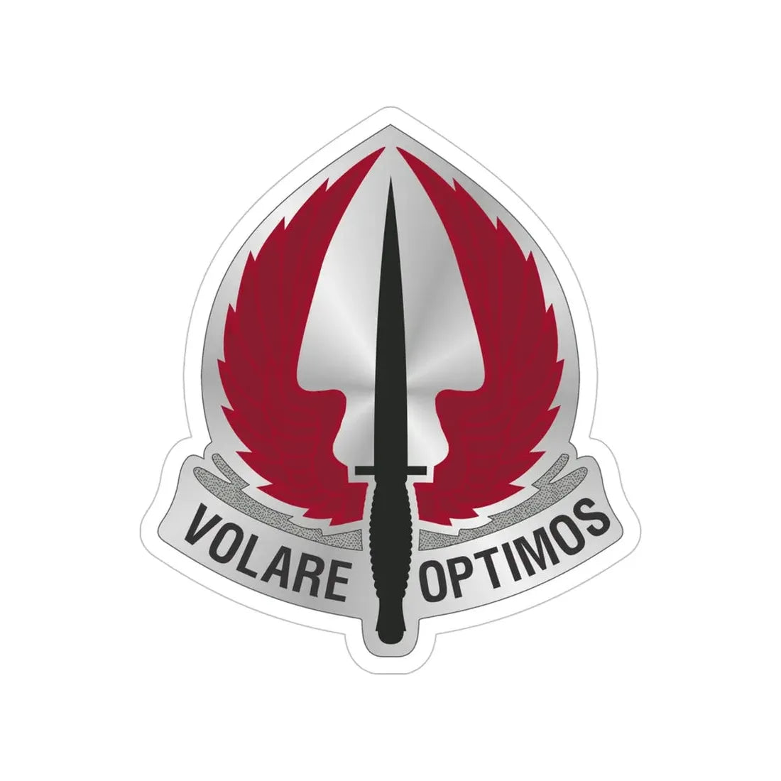 Special Operations Aviation Command 2 (U.S. Army) Transparent STICKER Die-Cut Vinyl Decal 5 Inch - The Sticker Space