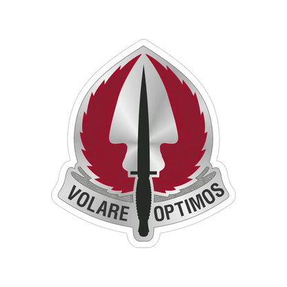 Special Operations Aviation Command 2 (U.S. Army) Transparent STICKER Die-Cut Vinyl Decal 5 Inch - The Sticker Space