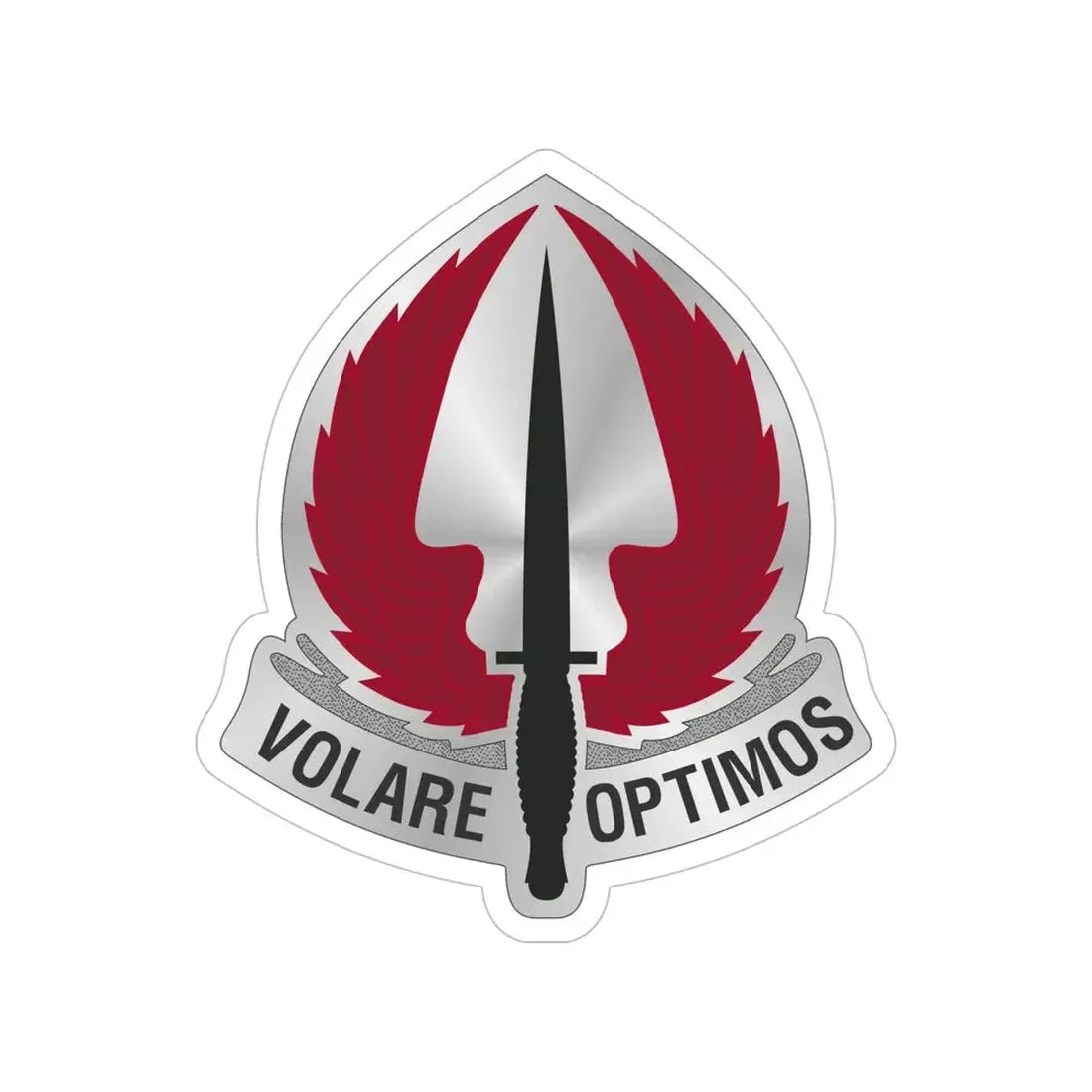 Special Operations Aviation Command 2 (U.S. Army) Transparent STICKER Die-Cut Vinyl Decal 6 Inch - The Sticker Space