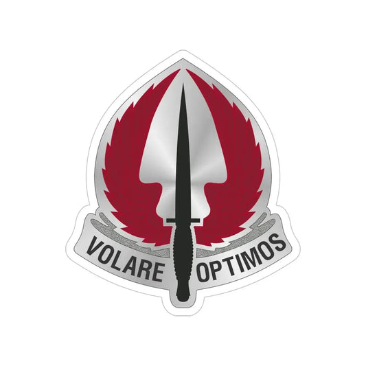 Special Operations Aviation Command 2 (U.S. Army) Transparent STICKER Die-Cut Vinyl Decal 6 Inch - The Sticker Space