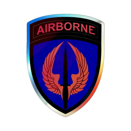 Special Operations Aviation Command (U.S. Army) Holographic STICKER Die-Cut Vinyl Decal 6 Inch Holographic - The Sticker Space