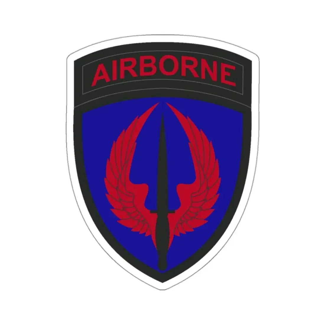 Special Operations Aviation Command (U.S. Army) STICKER Vinyl Kiss-Cut Decal 3 Inch White - The Sticker Space