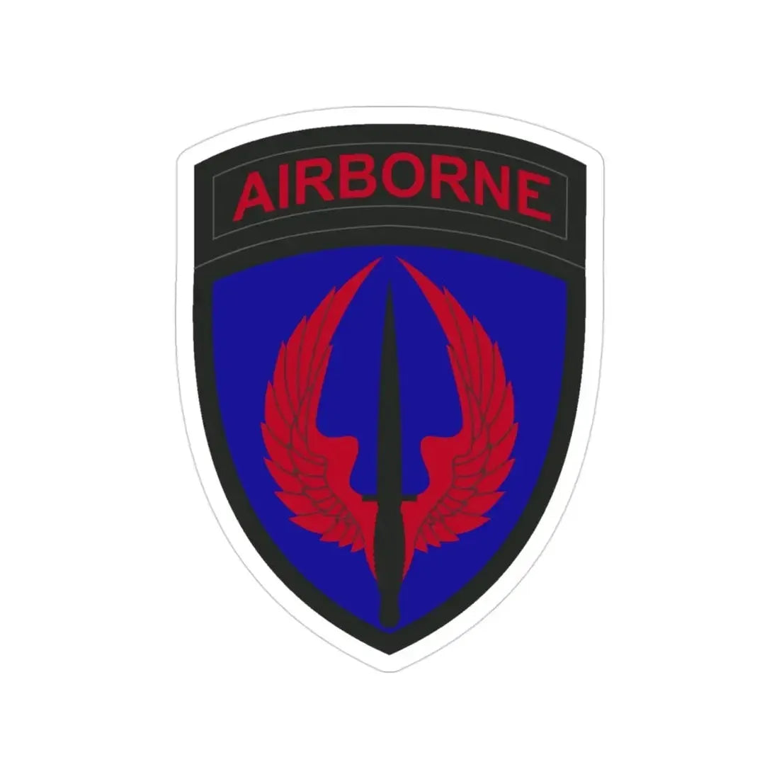 Special Operations Aviation Command (U.S. Army) Transparent STICKER Die-Cut Vinyl Decal 3 Inch - The Sticker Space