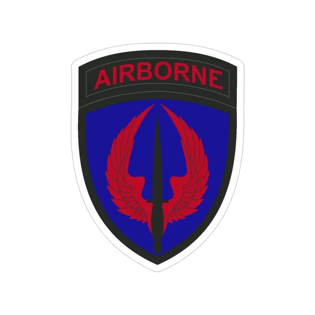 Special Operations Aviation Command (U.S. Army) Transparent STICKER Die-Cut Vinyl Decal 4 Inch - The Sticker Space