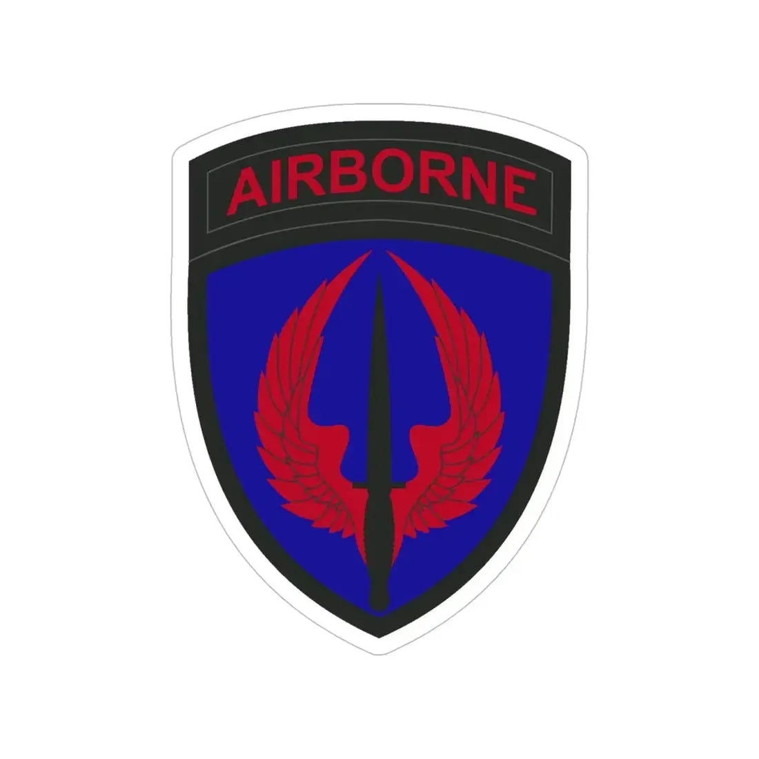 Special Operations Aviation Command (U.S. Army) Transparent STICKER Die-Cut Vinyl Decal 6 Inch - The Sticker Space