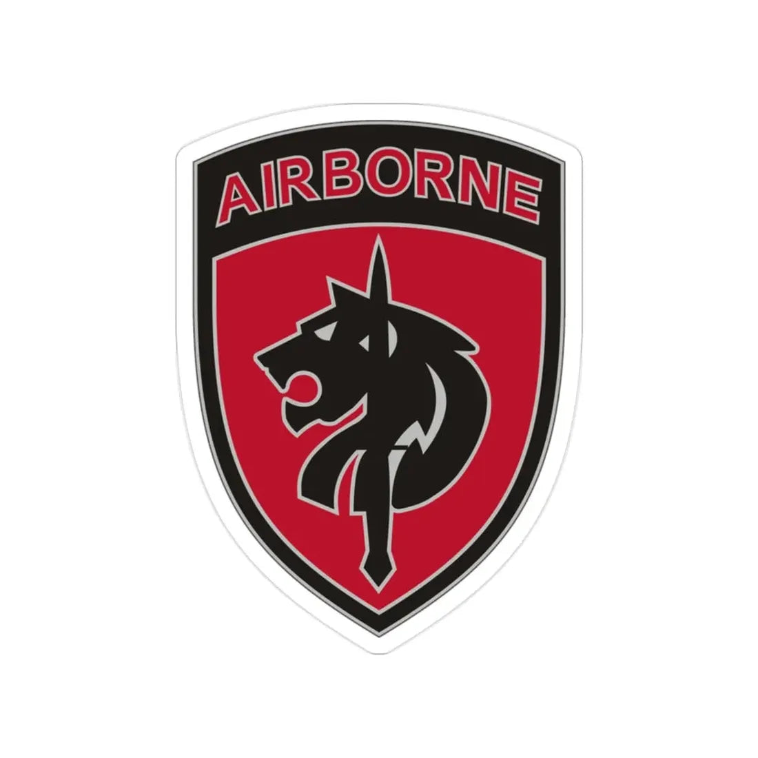 Special Operations Command Africa (U.S. Army) Transparent STICKER Die-Cut Vinyl Decal 2 Inch - The Sticker Space