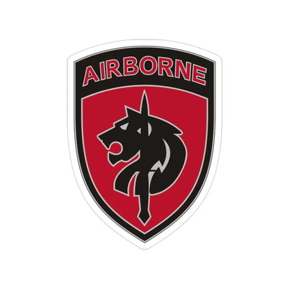 Special Operations Command Africa (U.S. Army) Transparent STICKER Die-Cut Vinyl Decal 3 Inch - The Sticker Space