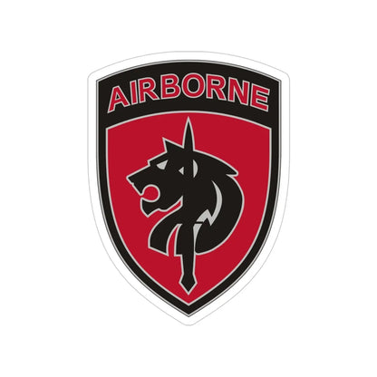 Special Operations Command Africa (U.S. Army) Transparent STICKER Die-Cut Vinyl Decal 4 Inch - The Sticker Space