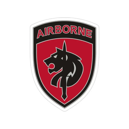 Special Operations Command Africa (U.S. Army) Transparent STICKER Die-Cut Vinyl Decal 5 Inch - The Sticker Space