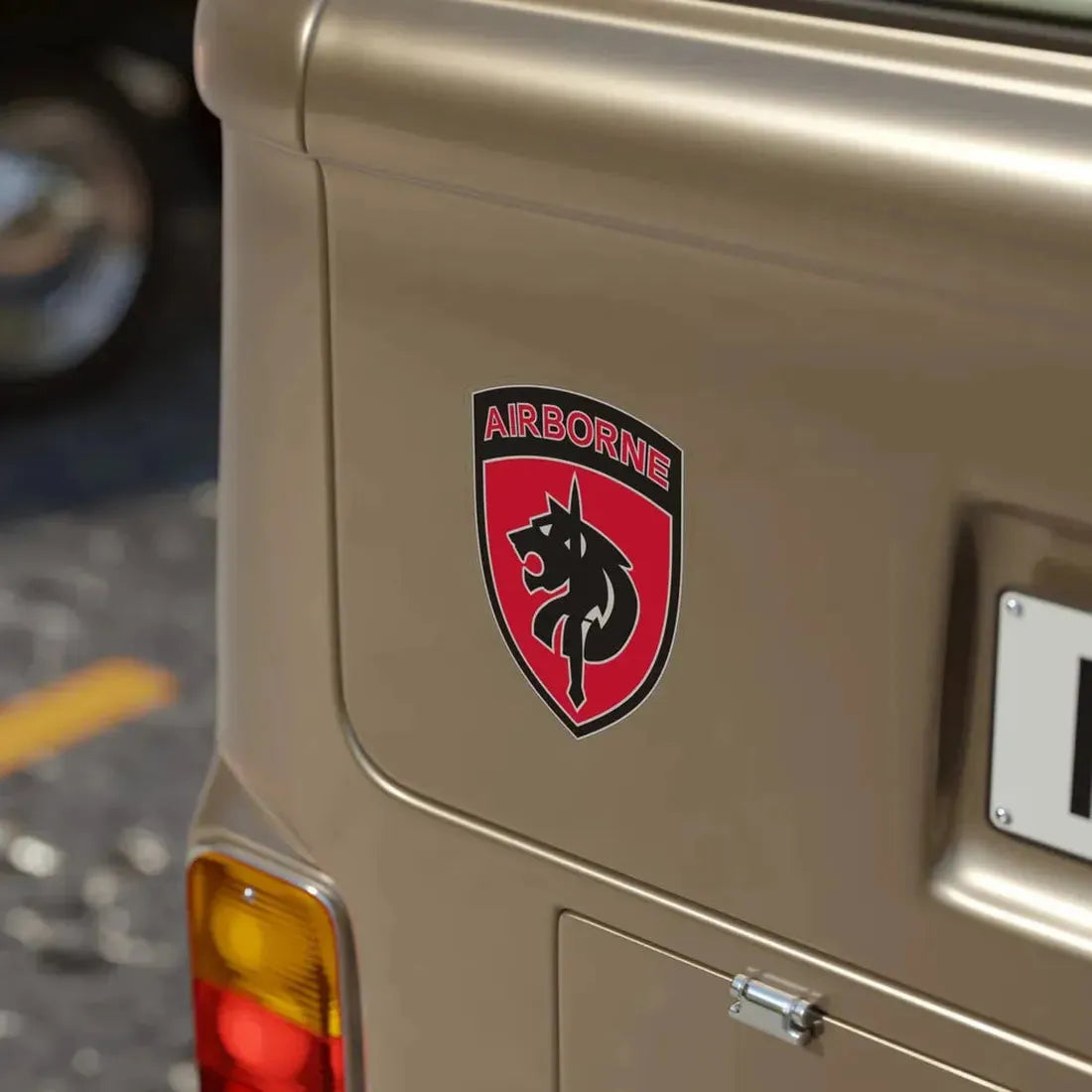 Special Operations Command Africa (U.S. Army) Transparent STICKER Die-Cut Vinyl Decal - The Sticker Space