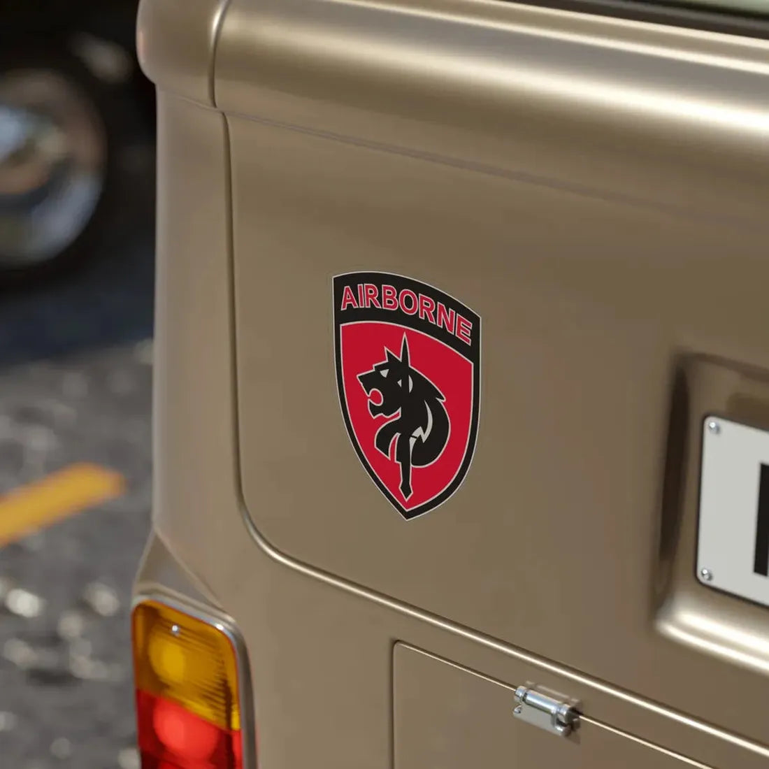 Special Operations Command Africa (U.S. Army) Transparent STICKER Die-Cut Vinyl Decal - The Sticker Space