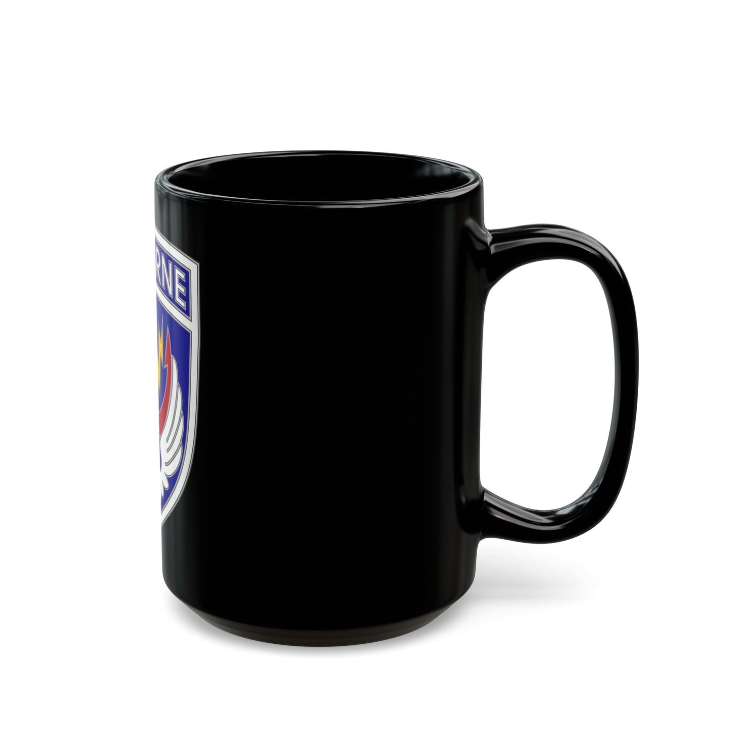 Special Operations Command Central (U.S. Army) Black Coffee Mug-The Sticker Space