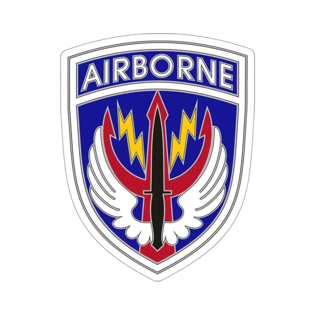 Special Operations Command Central (U.S. Army) STICKER Vinyl Die-Cut Decal 4 Inch - The Sticker Space