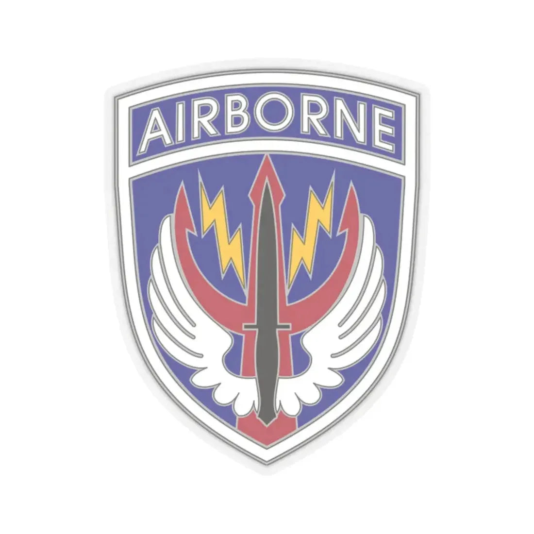 Special Operations Command Central (U.S. Army) STICKER Vinyl Kiss-Cut Decal 2 Inch Transparent - The Sticker Space
