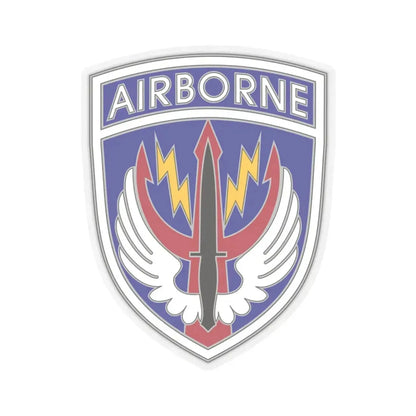 Special Operations Command Central (U.S. Army) STICKER Vinyl Kiss-Cut Decal 3 Inch Transparent - The Sticker Space