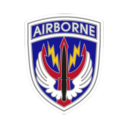 Special Operations Command Central (U.S. Army) STICKER Vinyl Kiss-Cut Decal 3 Inch White - The Sticker Space