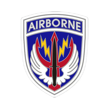 Special Operations Command Central (U.S. Army) STICKER Vinyl Kiss-Cut Decal 4 Inch White - The Sticker Space