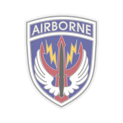 Special Operations Command Central (U.S. Army) STICKER Vinyl Kiss-Cut Decal 6 Inch Transparent - The Sticker Space