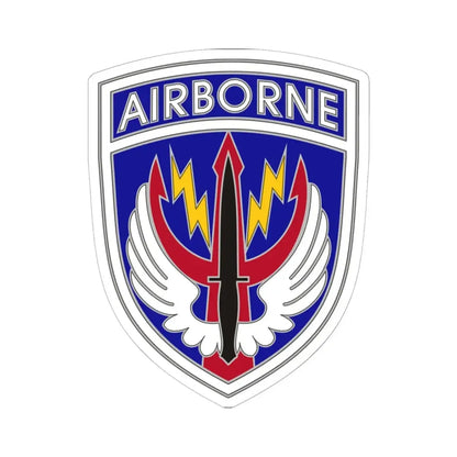 Special Operations Command Central (U.S. Army) STICKER Vinyl Kiss-Cut Decal 6 Inch White - The Sticker Space