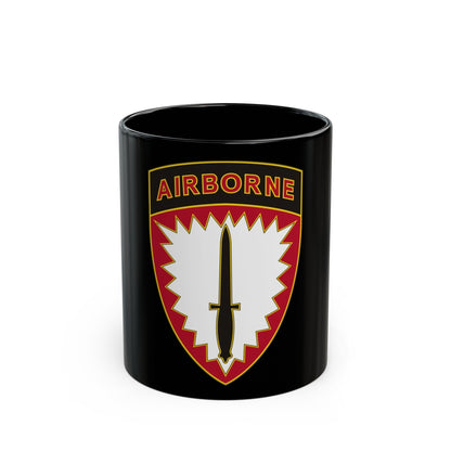 Special Operations Command Europe (U.S. Army) Black Coffee Mug-11oz-The Sticker Space