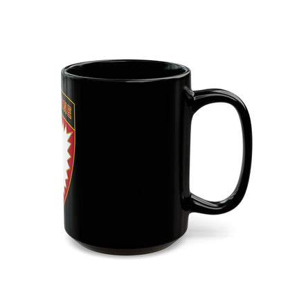 Special Operations Command Europe (U.S. Army) Black Coffee Mug-The Sticker Space