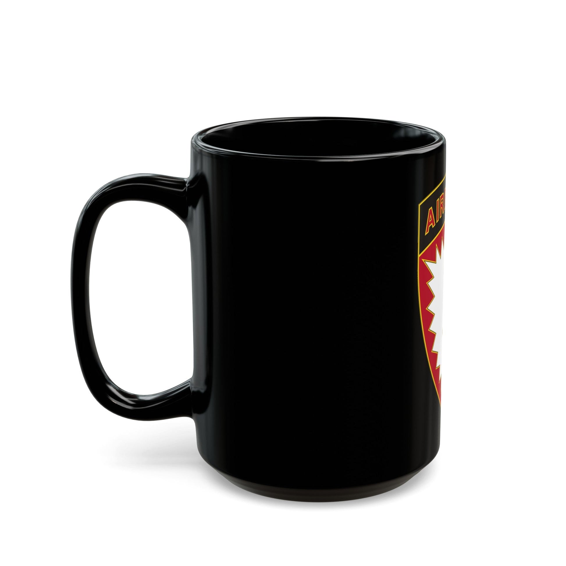 Special Operations Command Europe (U.S. Army) Black Coffee Mug-The Sticker Space