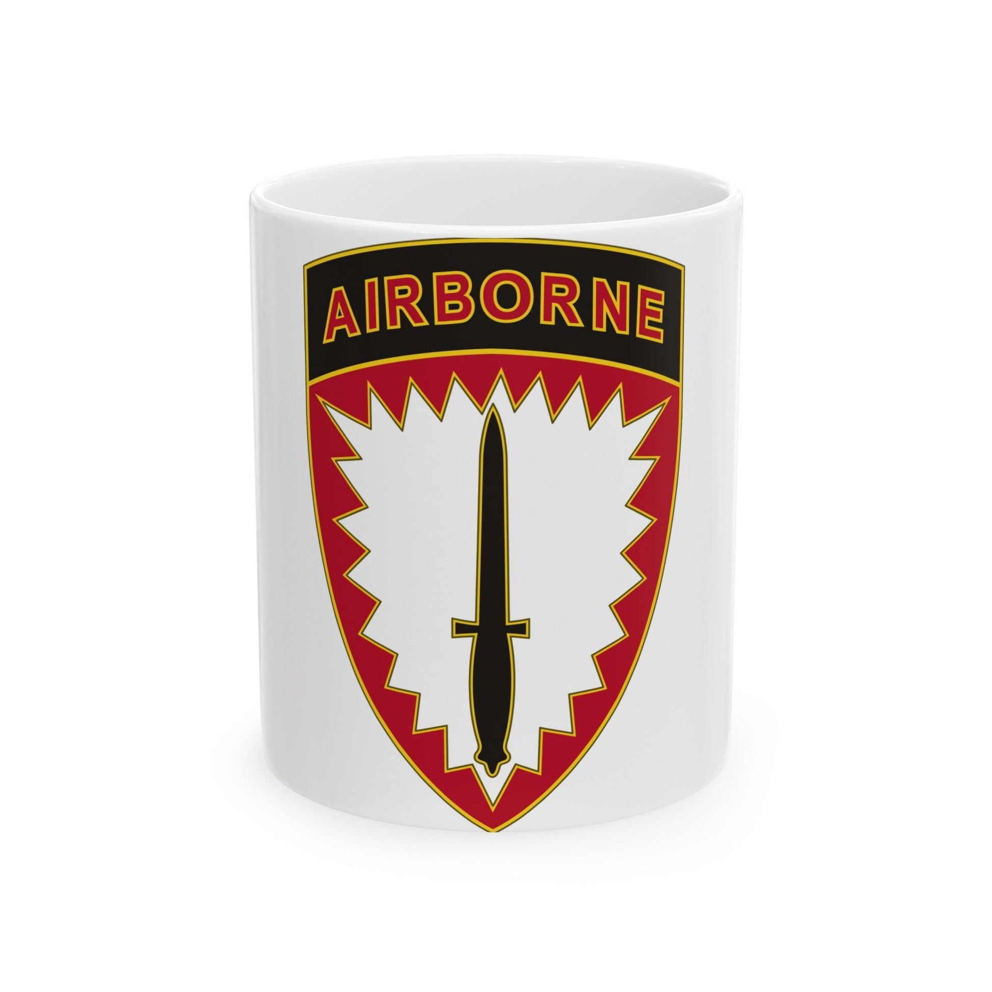 Special Operations Command Europe (U.S. Army) White Coffee Mug-11oz-The Sticker Space