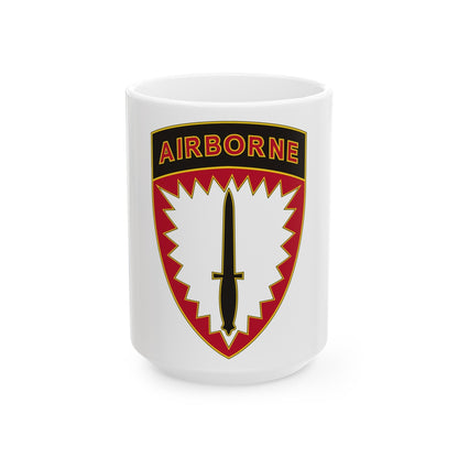 Special Operations Command Europe (U.S. Army) White Coffee Mug-15oz-The Sticker Space