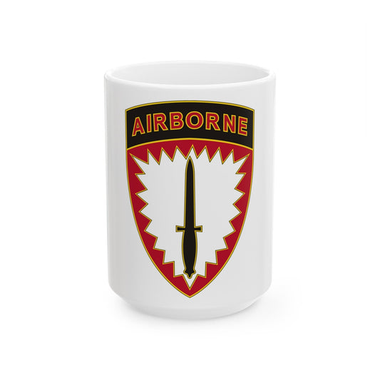 Special Operations Command Europe (U.S. Army) White Coffee Mug-15oz-The Sticker Space