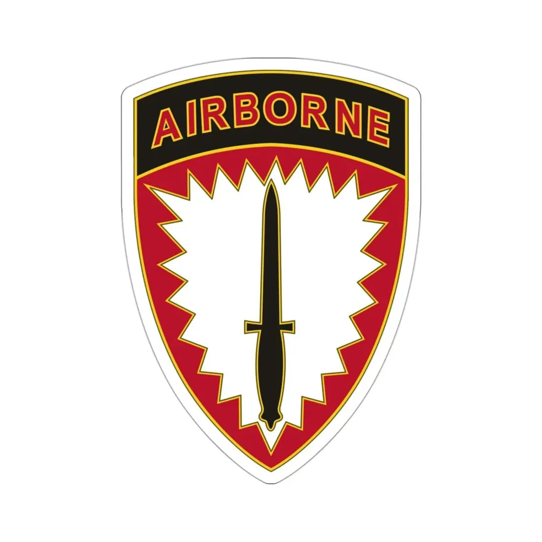 Special Operations Command Europe (U.S. Army) STICKER Vinyl Die-Cut Decal 3 Inch - The Sticker Space