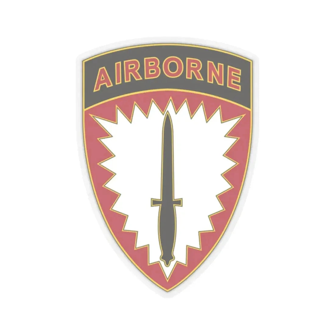 Special Operations Command Europe (U.S. Army) STICKER Vinyl Kiss-Cut Decal 2 Inch Transparent - The Sticker Space