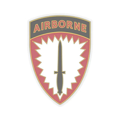 Special Operations Command Europe (U.S. Army) STICKER Vinyl Kiss-Cut Decal 3 Inch Transparent - The Sticker Space