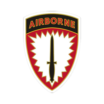Special Operations Command Europe (U.S. Army) STICKER Vinyl Kiss-Cut Decal 3 Inch White - The Sticker Space
