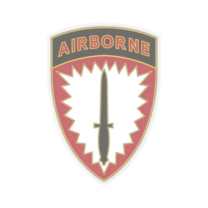 Special Operations Command Europe (U.S. Army) STICKER Vinyl Kiss-Cut Decal 6 Inch Transparent - The Sticker Space