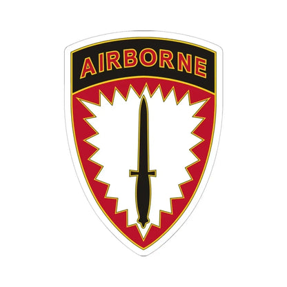 Special Operations Command Europe (U.S. Army) STICKER Vinyl Kiss-Cut Decal 6 Inch White - The Sticker Space