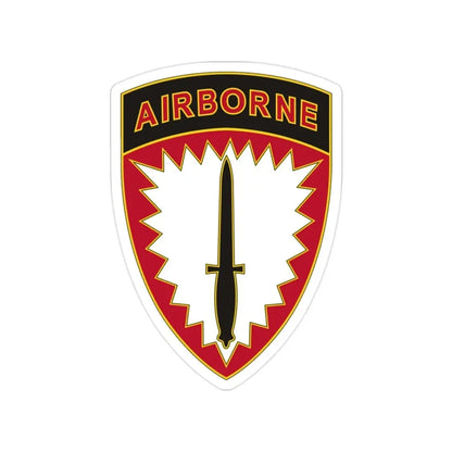 Special Operations Command Europe (U.S. Army) Transparent STICKER Die-Cut Vinyl Decal 2 Inch - The Sticker Space