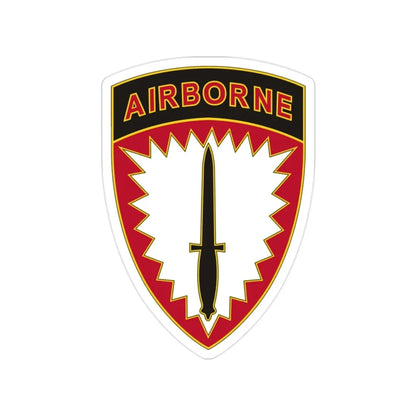 Special Operations Command Europe (U.S. Army) Transparent STICKER Die-Cut Vinyl Decal 2 Inch - The Sticker Space