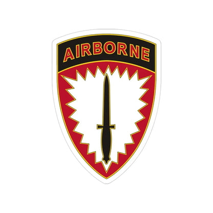 Special Operations Command Europe (U.S. Army) Transparent STICKER Die-Cut Vinyl Decal 3 Inch - The Sticker Space