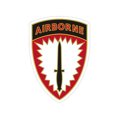 Special Operations Command Europe (U.S. Army) Transparent STICKER Die-Cut Vinyl Decal 6 Inch - The Sticker Space