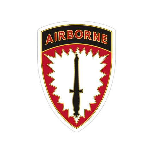 Special Operations Command Europe (U.S. Army) Transparent STICKER Die-Cut Vinyl Decal 6 Inch - The Sticker Space