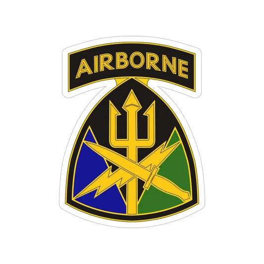 Special Operations Command Joint Forces Command (U.S. Army) Transparent STICKER Die-Cut Vinyl Decal 6 Inch - The Sticker Space