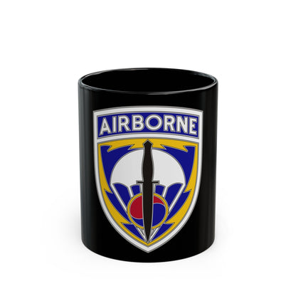 Special Operations Command Korea (U.S. Army) Black Coffee Mug-11oz-The Sticker Space