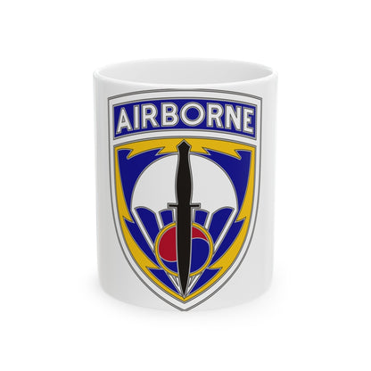 Special Operations Command Korea (U.S. Army) White Coffee Mug-11oz-The Sticker Space