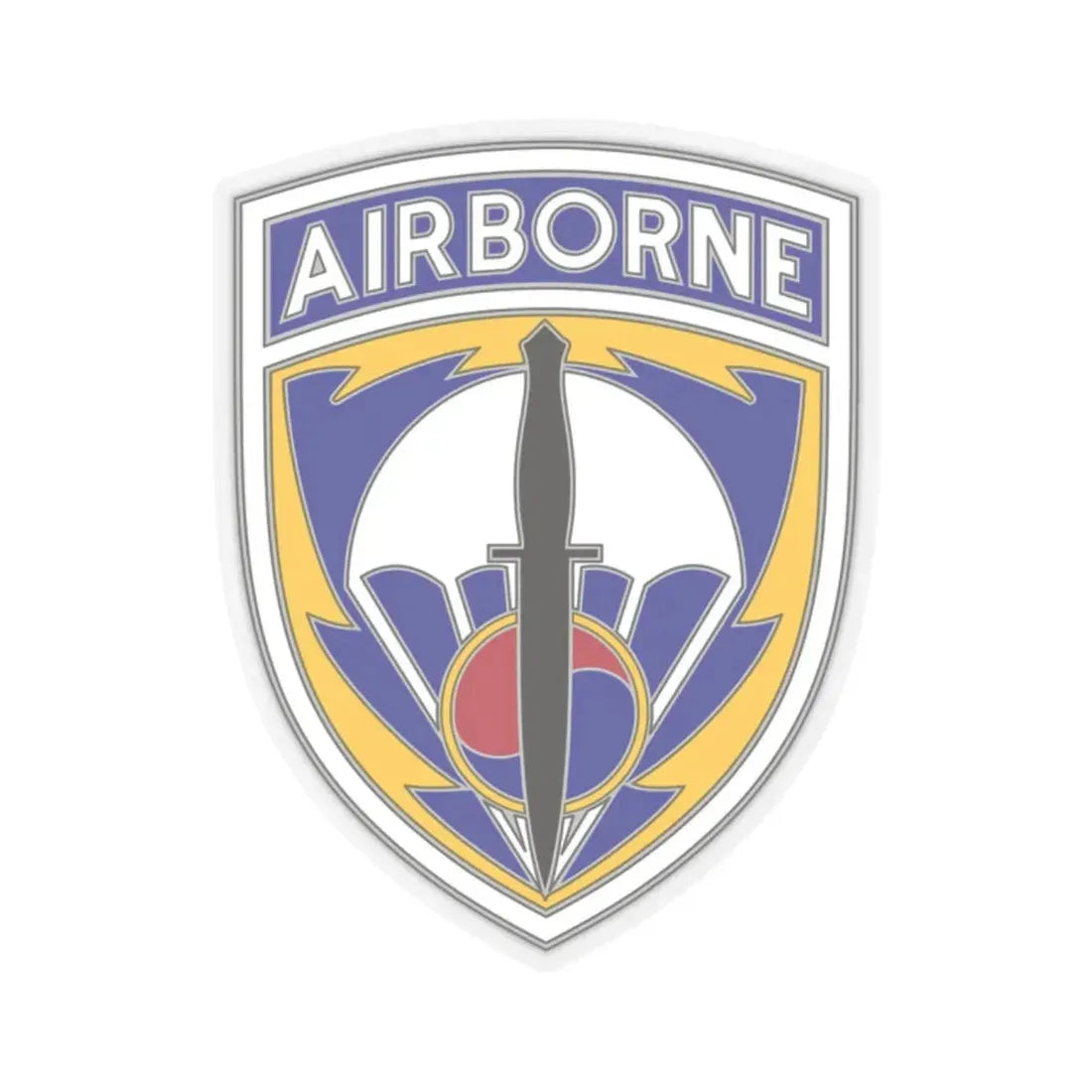 Special Operations Command Korea (U.S. Army) STICKER Vinyl Kiss-Cut Decal 2 Inch Transparent - The Sticker Space