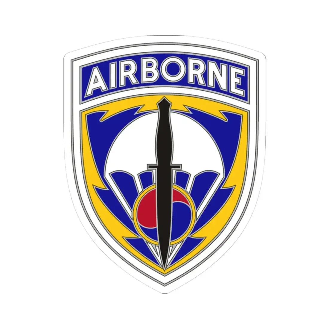 Special Operations Command Korea (U.S. Army) STICKER Vinyl Kiss-Cut Decal 3 Inch White - The Sticker Space