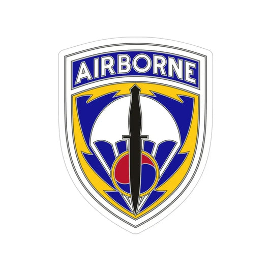 Special Operations Command Korea (U.S. Army) Transparent STICKER Die-Cut Vinyl Decal 6 Inch - The Sticker Space
