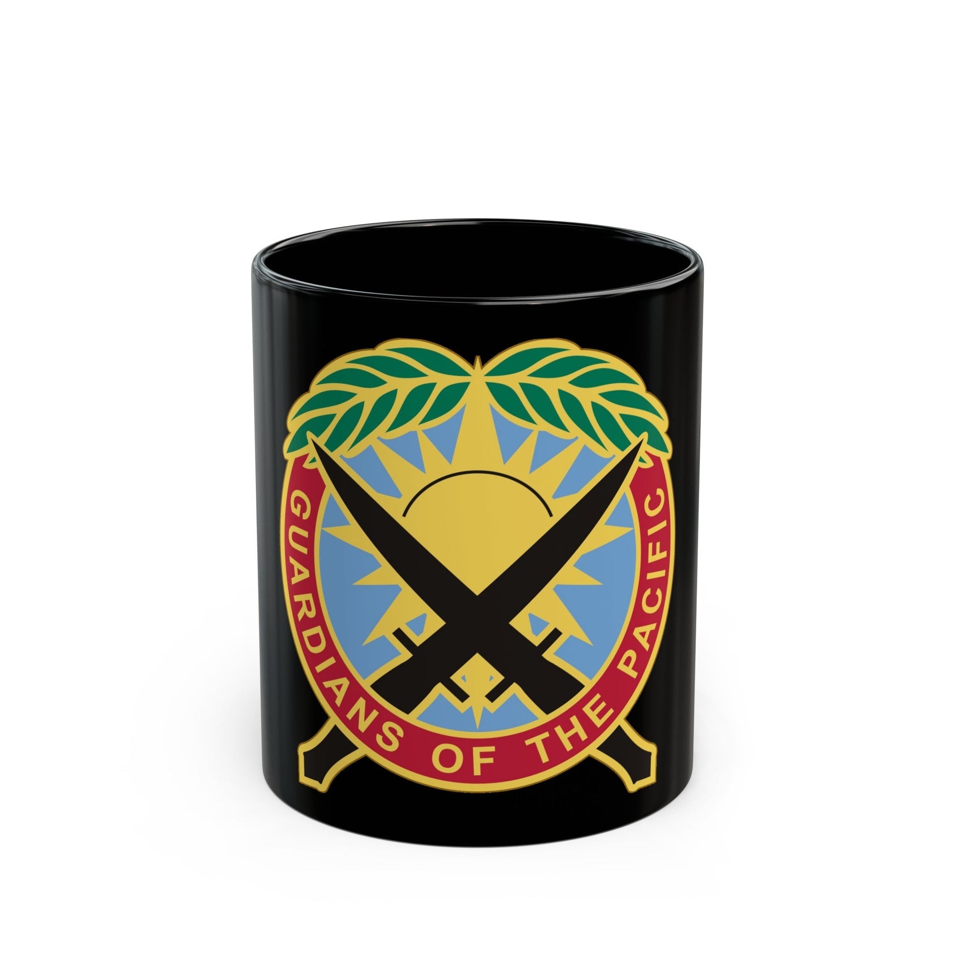 Special Operations Command Pacific 2 (U.S. Army) Black Coffee Mug-11oz-The Sticker Space