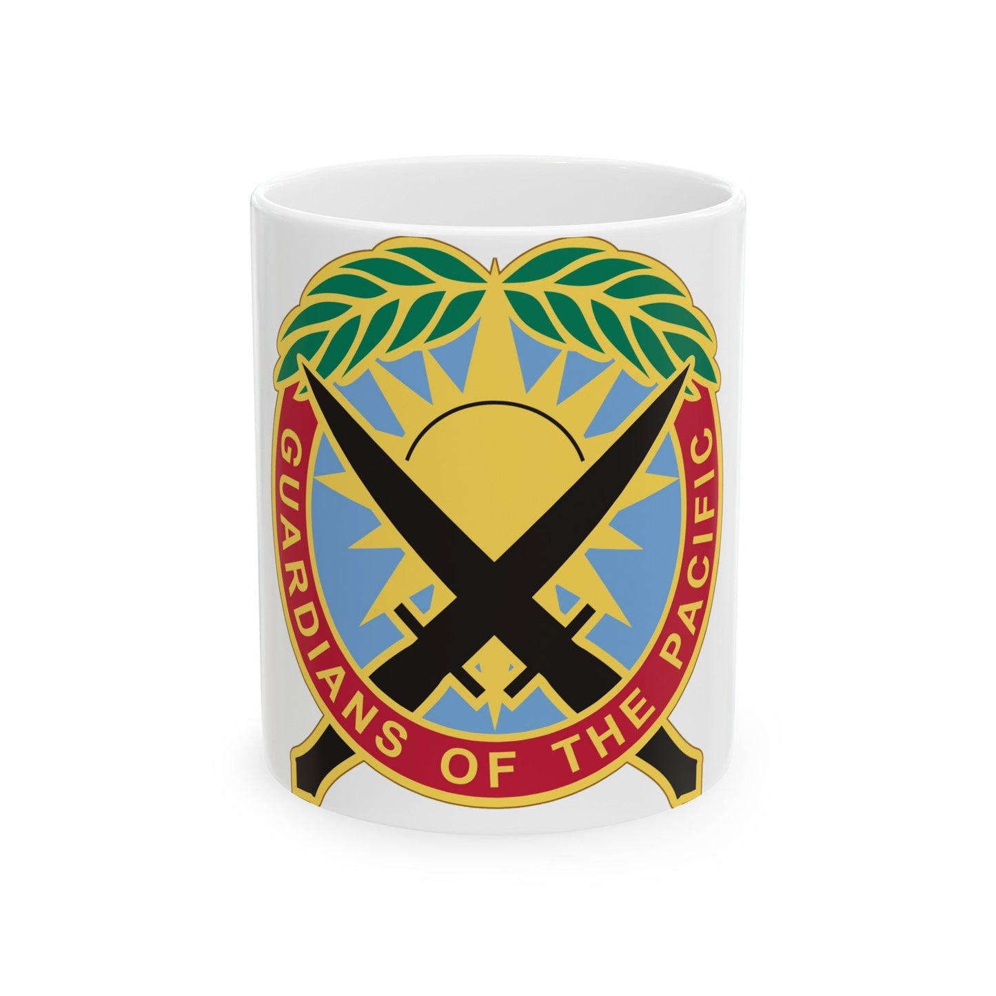 Special Operations Command Pacific 2 (U.S. Army) White Coffee Mug-11oz-The Sticker Space