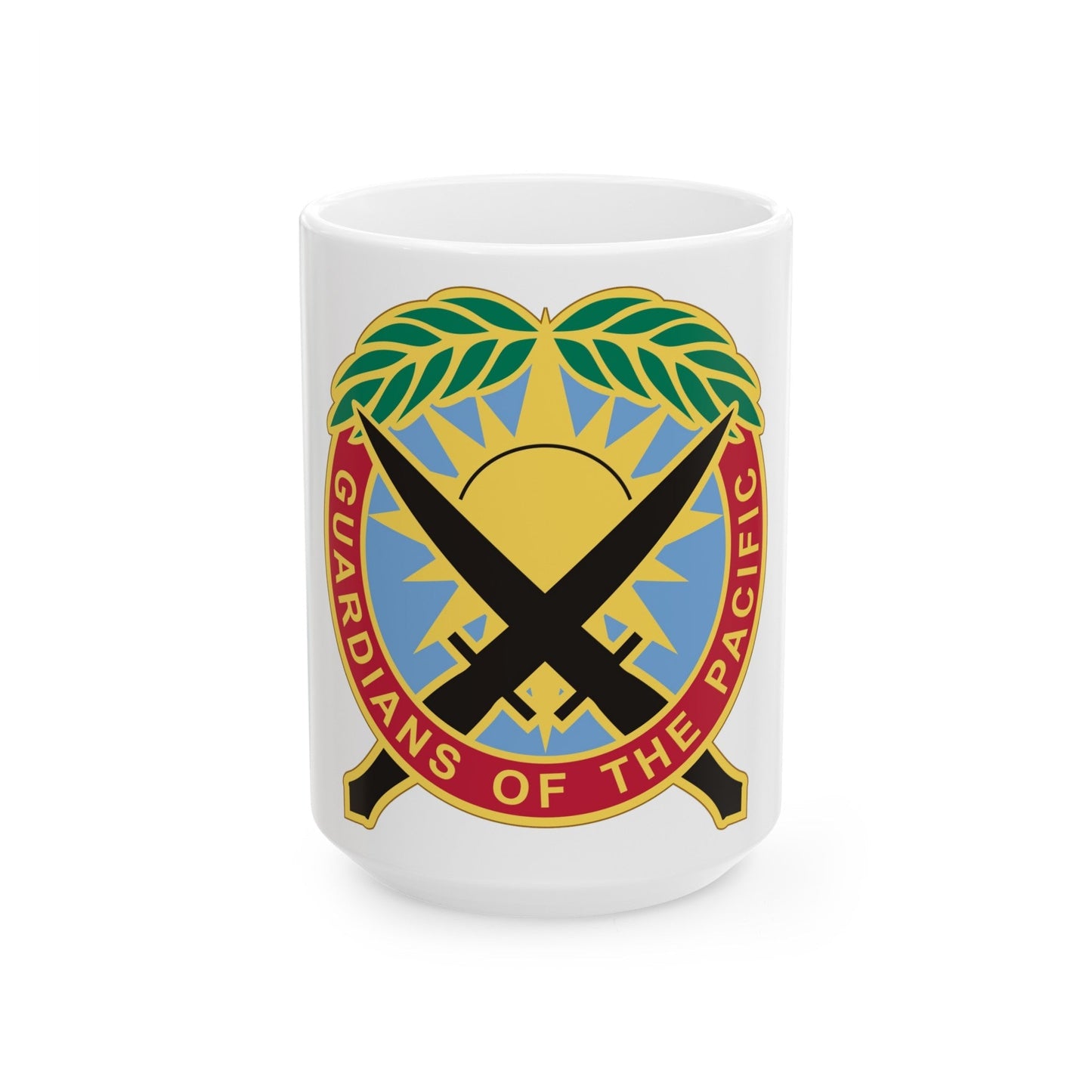 Special Operations Command Pacific 2 (U.S. Army) White Coffee Mug-15oz-The Sticker Space